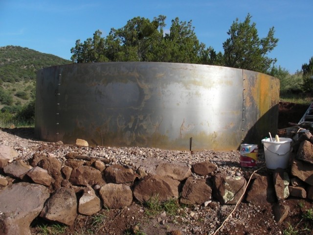 Irrigation cistern